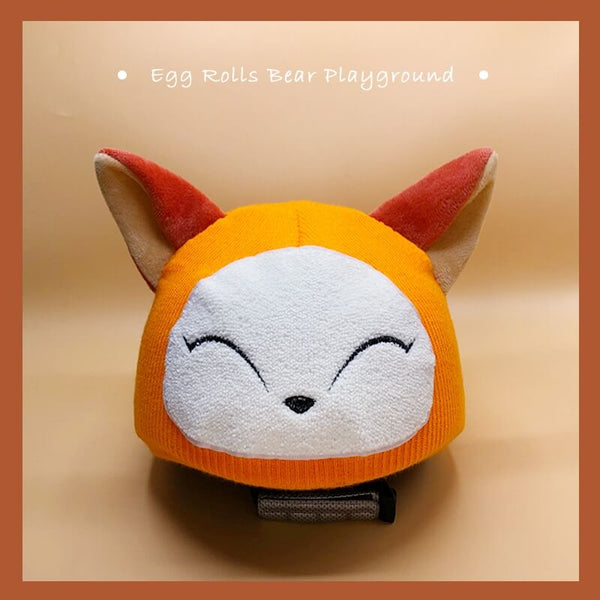 Cartoon Skiing Helmet Cover Cap Cute Decorated Snowboarding Helmets