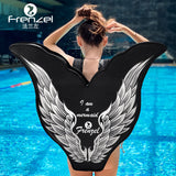 Foldable Freediving Mermaid Tail Bag Mermaid Monofins Backpack Mahina Mermaid Flipper Carrying Bag