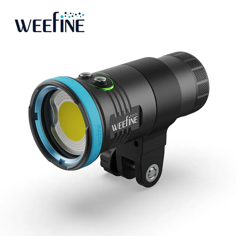 Weefine WF107 Smart Focus 4000 V2 Multifunctional Video Light for Scuba Diving Underwater Photography Videography Lamp