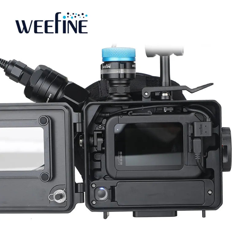 Weefine WFH-GP1 Action Camera Dive Housing GoPro DJI Waterproof Case  Scuba Diving Freediving Underwater Videography