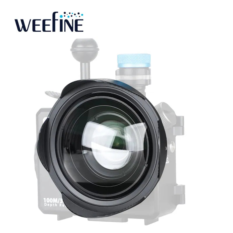 Weefine WFL14 Ultra Wide-Angle Conversion Lens for WFH-GP1 Action Camera Housing Scuba Diving Underwater Photography Videography