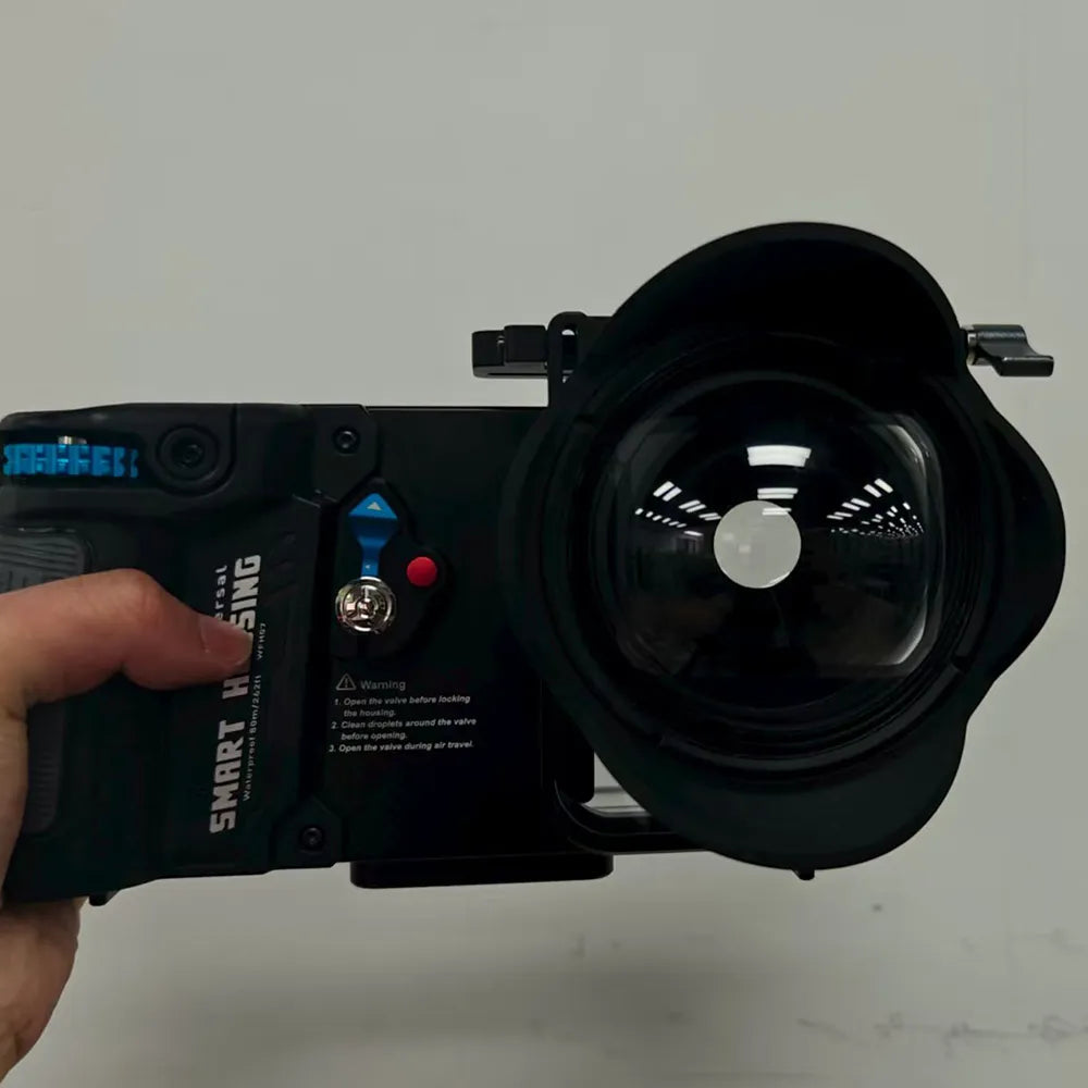 Weefine WFL17 Ultra Wide Angle Lens M52 24mm Underwater Photography