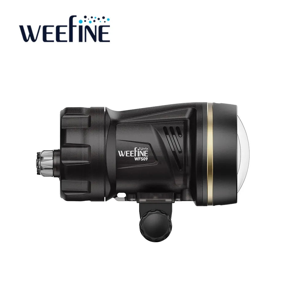 Weefine WFS09 Ring Strobe & 3000-Lumen Video Light Scuba Diving Waterproof Flash Underwater Photography Video Lamp