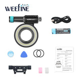 Weefine WF108 Ring Light 1500 Lumen for Olympus Tough TG7/6/5 Camera Scuba Diving Underwater Photography