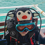 Cartoon Penguin Wetsuit Hood for Scuba Diving Surfing | Hydrone