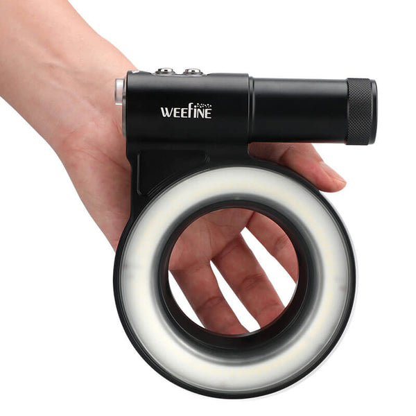 Weefine WF101 Ring Light 3000 V2 Video Light Strobe Light Weefine WF101 Ring Light 3000 V2 Video Light Strobe Light