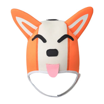 3mm Fox Wetsuit Hood Cartoon Dog Scuba Diving Hood Puppy Surfing Cap | HYDRONE