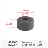 Weefine High-Density Buoyancy Block Underwater Camera Ultra Light Buoyancy Float Kit for Scuba Diving Underwater Photography