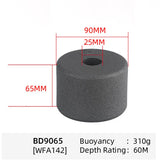Weefine High-Density Buoyancy Block Underwater Camera Ultra Light Buoyancy Float Kit for Scuba Diving Underwater Photography