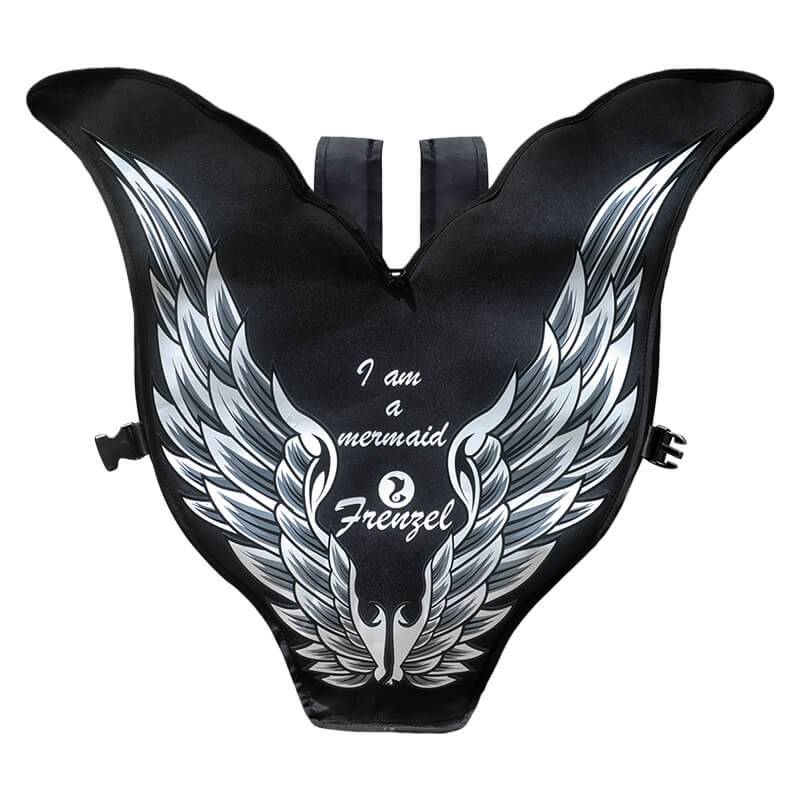 Foldable Freediving Mermaid Tail Bag Mermaid Monofins Backpack Mahina Mermaid Flipper Carrying Bag