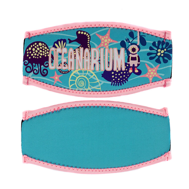 Dive mask strap