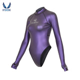 T-Back Spring Suit Women‘s Freediving Wetsuit 2mm Neoprene Long Sleeve Open-Back Bikini Bodysuit | SaveOcean