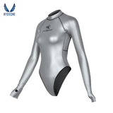 T-Back Spring Suit Women‘s Freediving Wetsuit 2mm Neoprene Long Sleeve Open-Back Bikini Bodysuit | SaveOcean