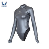 T-Back Spring Suit Women‘s Freediving Wetsuit 2mm Neoprene Long Sleeve Open-Back Bikini Bodysuit | SaveOcean