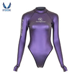 T-Back Spring Suit Women‘s Freediving Wetsuit 2mm Neoprene Long Sleeve Open-Back Bikini Bodysuit | SaveOcean