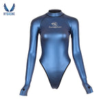 T-Back Spring Suit Women‘s Freediving Wetsuit 2mm Neoprene Long Sleeve Open-Back Bikini Bodysuit | SaveOcean