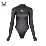 T-Back Spring Suit Women‘s Freediving Wetsuit 2mm Neoprene Long Sleeve Open-Back Bikini Bodysuit | SaveOcean