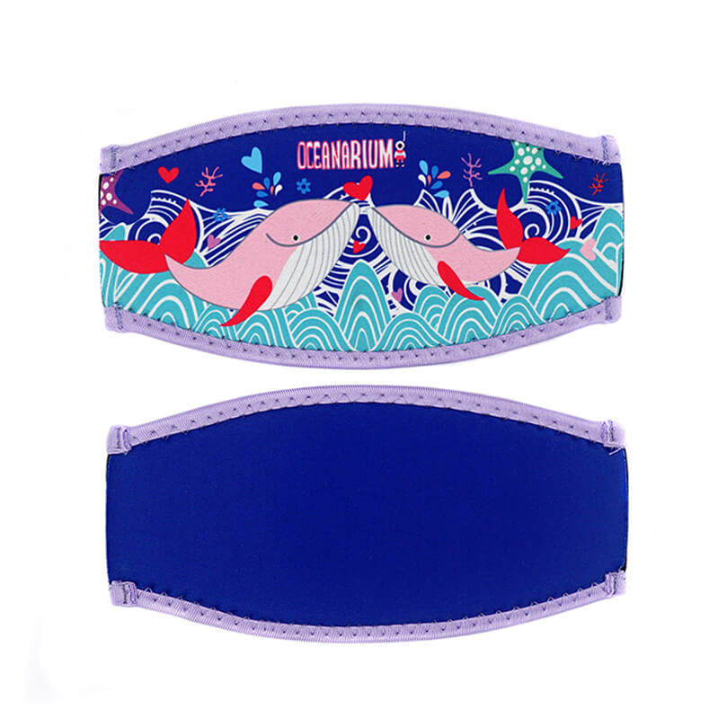 Dive mask strap