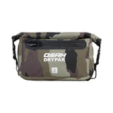 OSAH Waterproof Outdoor Waist Bag 3L Dry Water Resistant Heavy Duty Roll-Top Closure Cushioned Padded Panel Diving Surf Foating