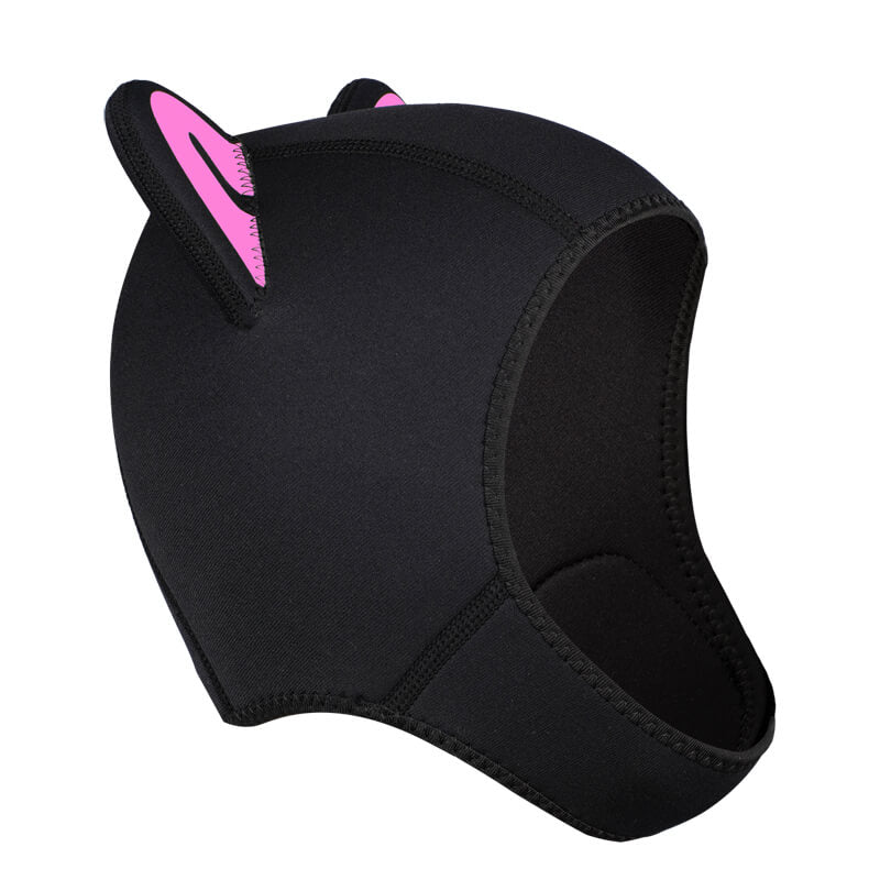 3mm Cartoon Cat Wetsuit Hood Kitty Scuba Diving Hood Surfing | HYDRONE