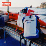 OSAH Waterproof Outdoor 25L Backpack Dry Bag Water Resistant Heavy Duty Roll-Top Closure Cushioned Padded Panel
