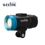 Weefine WF099 Solar Flare 7000-Lumen Wide Angle Video Light Underwater Photography Flashlight