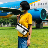 OSAH DRYPAK Waterproof Side Bag 2L Zipper Closure Waist Bag