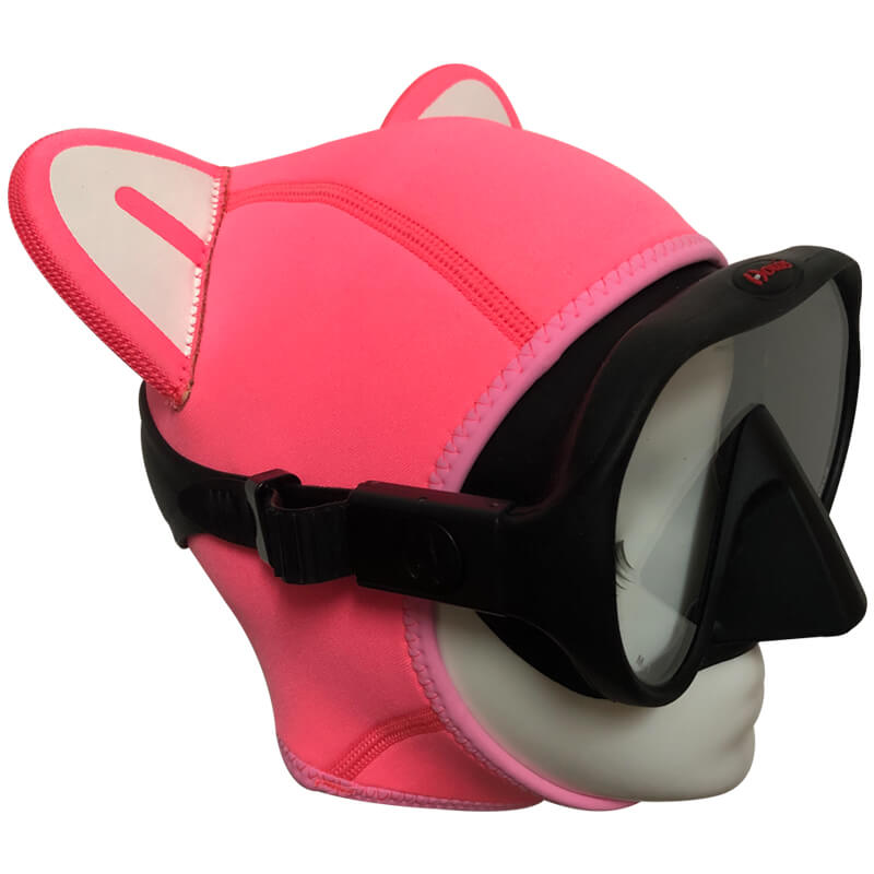 3mm Cartoon Cat Wetsuit Hood Kitty Scuba Diving Hood Surfing | HYDRONE