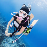 3mm Cartoon Cat Wetsuit Hood Kitty Scuba Diving Hood Surfing | HYDRONE
