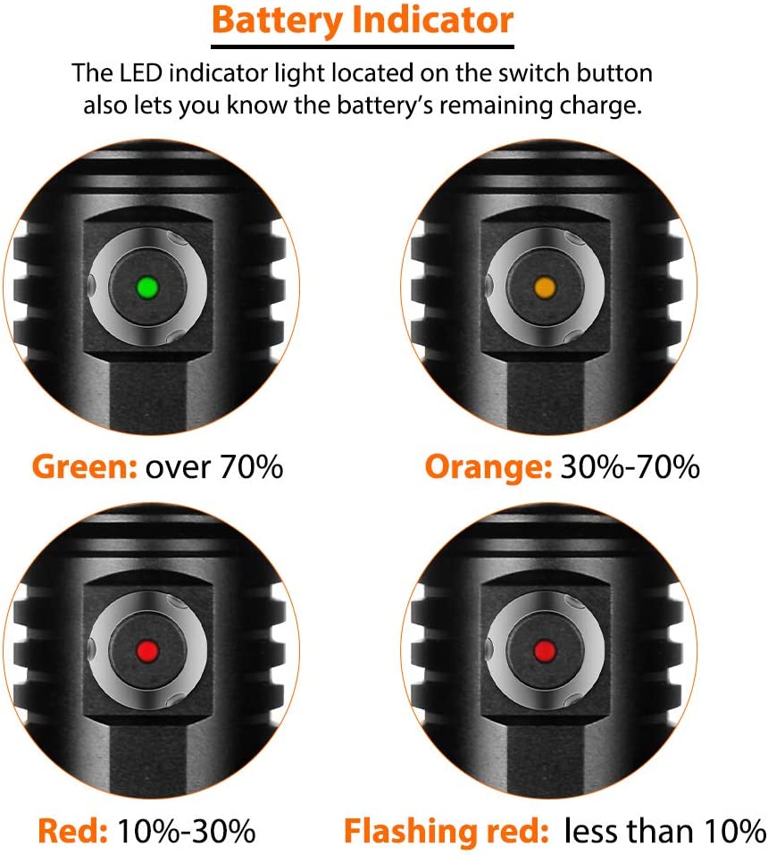 ORCATORCH D530V 1200-Lumen Scuba Diving Video Light 140 Degrees Super Wide Beam Angle Underwater Photography Light