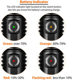 ORCATORCH D530V 1200-Lumen Scuba Diving Video Light 140 Degrees Super Wide Beam Angle Underwater Photography Light