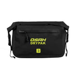 OSAH Waterproof Outdoor Waist Bag 3L Dry Water Resistant Heavy Duty Roll-Top Closure Cushioned Padded Panel Diving Surf Foating