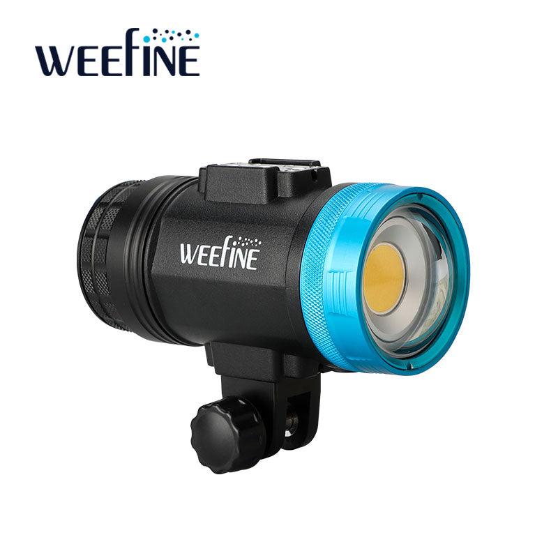 Weefine WF099 Solar Flare 7000-Lumen Wide Angle Video Light Underwater Photography Flashlight
