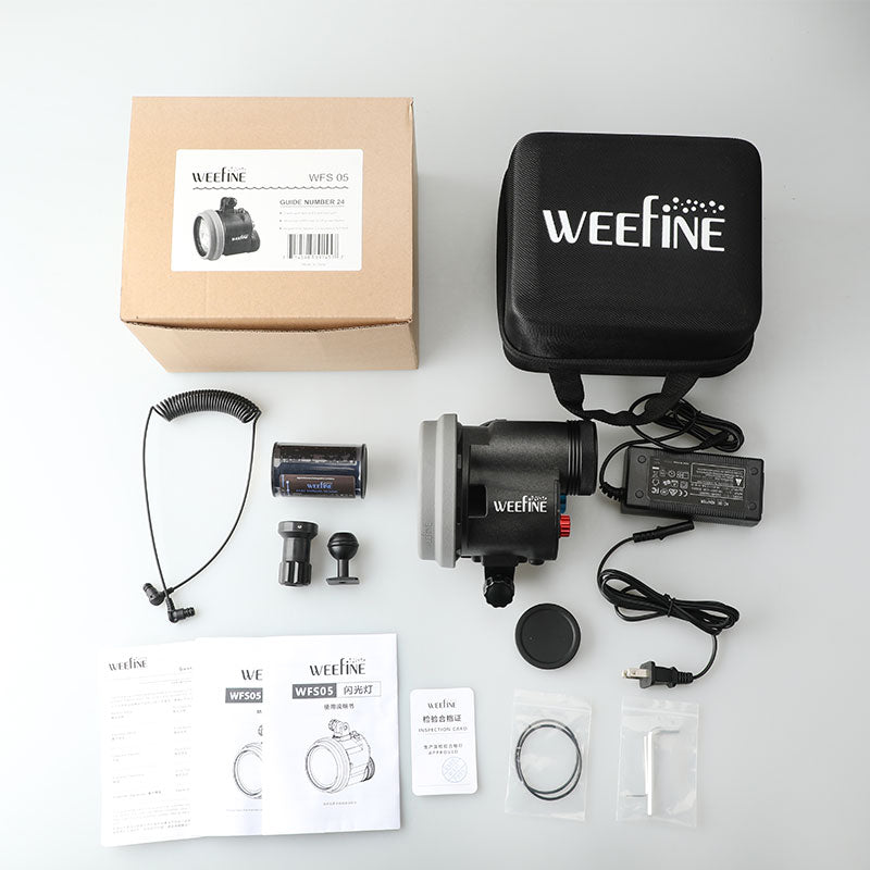 Weefine WFS05 Strobe Light Underwater Photography Waterproof Flashlight