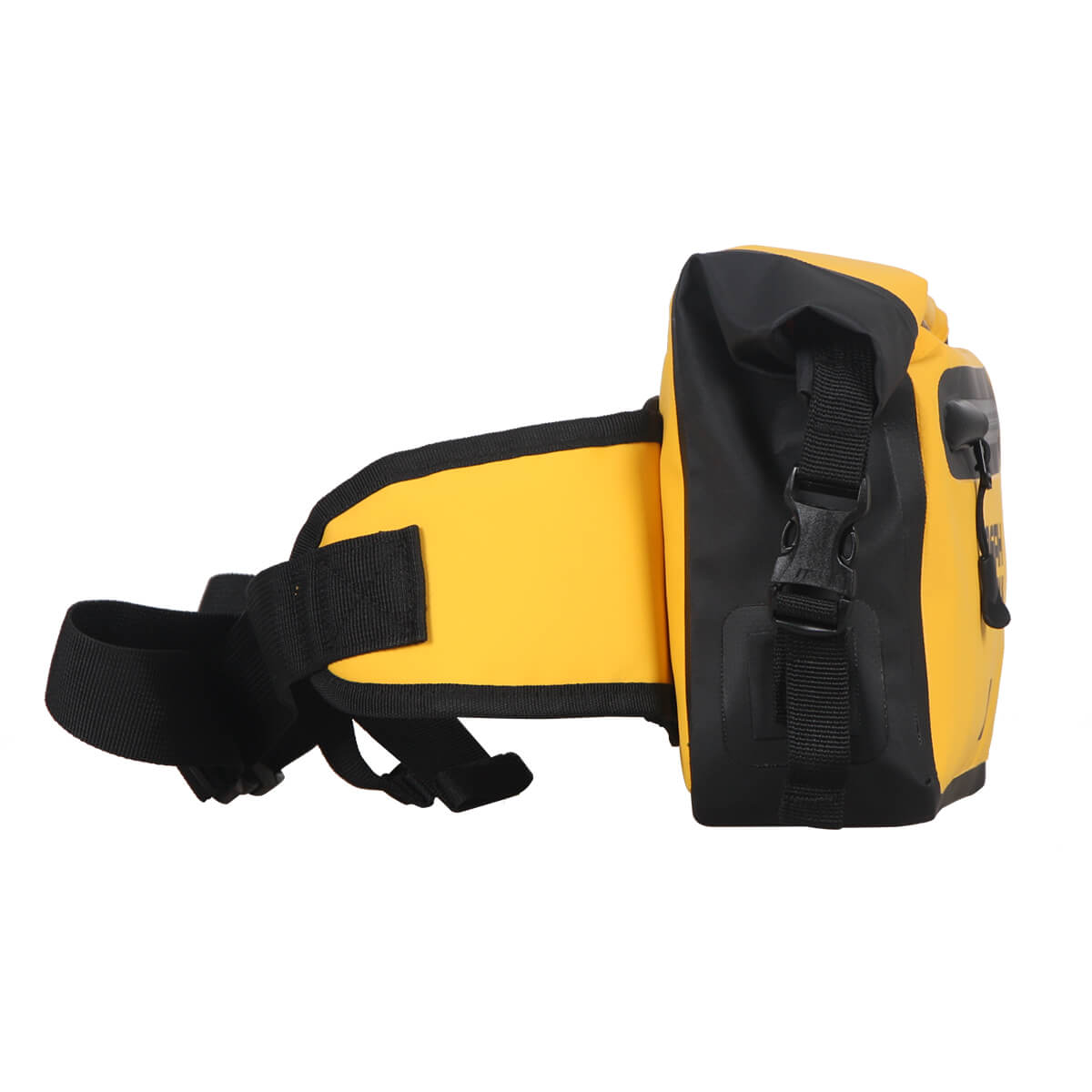 OSAH Waterproof Outdoor Waist Bag 3L Dry Water Resistant Heavy Duty Roll-Top Closure Cushioned Padded Panel Diving Surf Foating