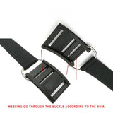 Heavy Duty Scuba Tech Diving Tank Band/Cam Strap with Buckle for 6L Tank