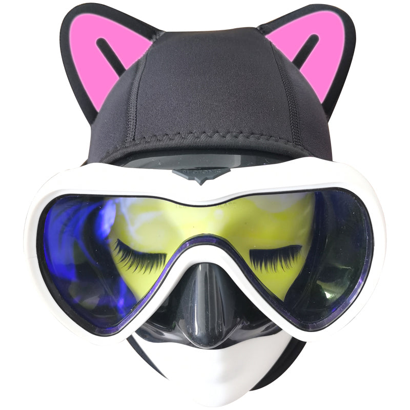 3mm Cartoon Cat Wetsuit Hood Kitty Scuba Diving Hood Surfing | HYDRONE