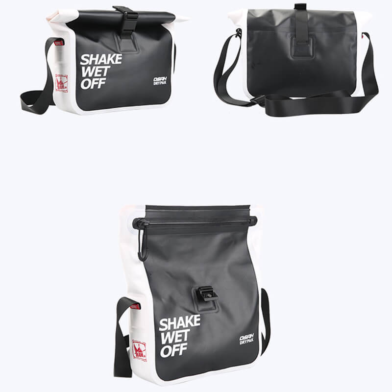 Waterproof Shuolder Bag 2L Roll-Top Messenger Dry Bag | OSAH DRYPAK