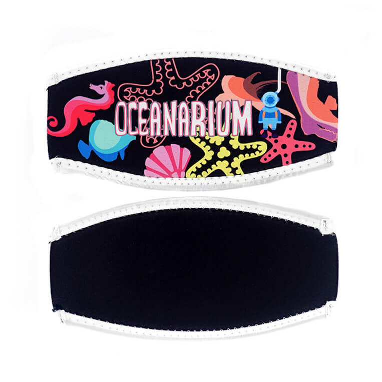 Dive mask strap