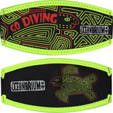Dive mask strap