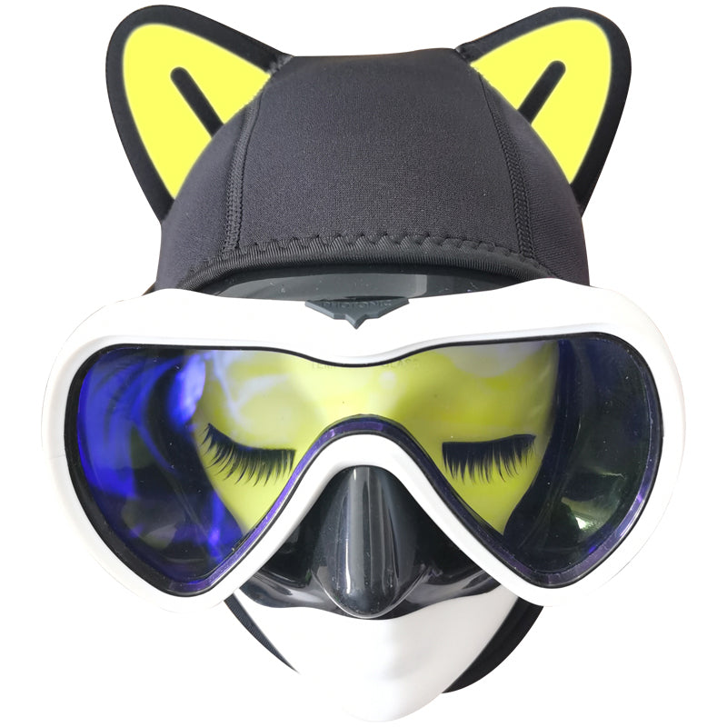 3mm Cartoon Cat Wetsuit Hood Kitty Scuba Diving Hood Surfing | HYDRONE