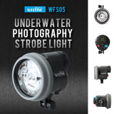 Weefine WFS05 Strobe Light Underwater Photography Waterproof Flashlight
