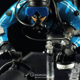 REC/TECH Diver Model Drysuit Technical Diver Collectible Figurine with Scooter