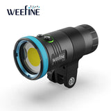 Weefine WF107 Smart Focus 4000 V2 Multifunctional Video Light for Scuba Diving Underwater Photography Videography Lamp