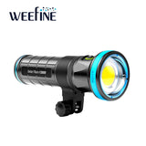 Weefine WF087 Solar Flare 13000-Lumen Wide Angle Video Light Underwater Photography Flashlight