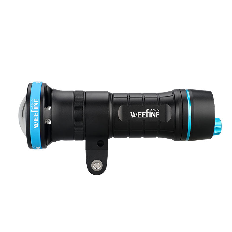 Weefine WF094 Solar Flare 13000 Pro Wide-Angle Video Light Scuba Diving Waterproof Flashlight Underwater Photography Videography
