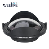 Weefine WFL14 Ultra Wide-Angle Conversion Lens for WFH-GP1 Action Camera Housing Scuba Diving Underwater Photography Videography