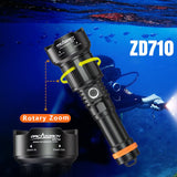 ZD710 Adjustable Beam Angle 2700-Lumen Torch