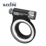 Weefine WF104 Ring Light 3000 Pro Video Light Waterproof Scuba Diving Underwater Photography Videography