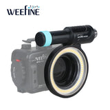 Weefine WF108 Ring Light 1500 Lumen for Olympus Tough TG7/6/5 Camera Scuba Diving Underwater Photography